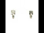 Load and play video in Gallery viewer, Beautiful 925 Sterling Silver Fashion Stud Earrings