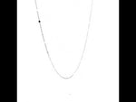Load and play video in Gallery viewer, Silver Link 925 Sterling Silver Chain 9 Inch