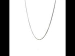 Load and play video in Gallery viewer, Silver Link 925 Sterling Silver Chain 9 Inch