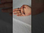 Load and play video in Gallery viewer, Designer 925 Sterling Silver Hand Mangalsutra For Women 7.5 Inch