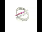 Load and play video in Gallery viewer, Elegant Full Eternity and infinty Ring in 925 Sterling Silver