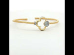 Load and play video in Gallery viewer, Elegant Flower 925 Sterling Silver Designer Bracelet