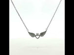 Load and play video in Gallery viewer, 925 Sterling Silver Heart Pendant Necklace with Adjustable Length