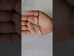 Load and play video in Gallery viewer, Designer 925 Sterling Silver Pear Hand Mangalsutra For Women 8 Inch