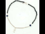 Load and play video in Gallery viewer, Madhuban 925 Sterling Silver Anklets with Adjustable Length