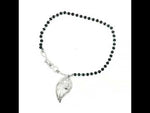 Load and play video in Gallery viewer, Designer 925 Sterling Silver Hand Mangalsutra For Women 7.2 Inch