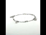 Load and play video in Gallery viewer, Madhuban 925 Sterling Silver Anklets with Adjustable Length