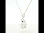Load and play video in Gallery viewer, 925 Sterling Silver Ganesh Pendant Necklace with Adjustable Length