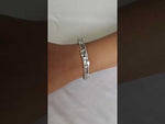 Load and play video in Gallery viewer, Silver Treasure 925 Sterling Silver Bracelet