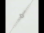 Load and play video in Gallery viewer, Pear 925 Sterling Silver Bracelet With Adjustable Length