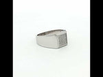 Load and play video in Gallery viewer, Elegant 925 Sterling Silver Ring for Men