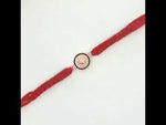 Load and play video in Gallery viewer, Premium 925 Sterling Silver Rakhi for Brother