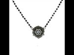 Load and play video in Gallery viewer, Elegant 925 Silver Antique Star Diamond Mangalsutra