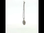 Load and play video in Gallery viewer, 925 Sterling Silver Evil Eye Watch Charm For Women