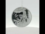 Load and play video in Gallery viewer, Radha Krishna Ji 999 purity Silver Coins 10 Gms