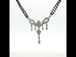 Load and play video in Gallery viewer, Premium 925 Silver Antique Style Diamond Mangalsutra