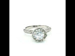 Load and play video in Gallery viewer, Premium 925 Sterling Silver Solitaire Ring with Sparkling Stone