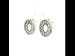 Load and play video in Gallery viewer, Circle of Life 925 Silver Stud Earrings