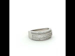 Load and play video in Gallery viewer, Premium 925 Sterling Silver Full Eternity Ring