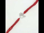 Load and play video in Gallery viewer, Premium OM 925 Sterling Silver Rakhi for Brother