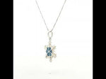 Load and play video in Gallery viewer, Elegant Yuva Pendant with 925 Silver Chain