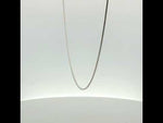 Load and play video in Gallery viewer, Silver Link 925 Sterling Silver Men's Chain 18 Inch
