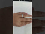Load and play video in Gallery viewer, Classic Full Eternity 925 Sterling Silver Ring