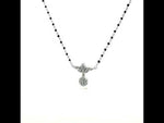 Load and play video in Gallery viewer, 925 Sterling Silver Classic in Antique Diamond Mangalsutra