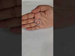 Load and play video in Gallery viewer, Circle of Life 925 Silver Necklace with Adjustable Length