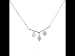 Load and play video in Gallery viewer, Premium 925 Silver Pendant Necklace with Multi-Charm Design