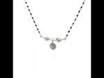 Load and play video in Gallery viewer, Designer 925 Sterling Silver Classic Diamond Mangalsutra