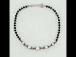 Load and play video in Gallery viewer, Designer 925 Sterling Silver Hand Mangalsutra For Women