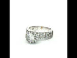 Load and play video in Gallery viewer, Premium 925 Sterling Silver Solitaire Ring with Sparkling Stone