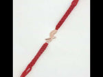 Load and play video in Gallery viewer, Premium 925 Sterling Silver Rakhi for Brother