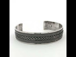 Load and play video in Gallery viewer, Premium 925 Sterling Silver Kada Bracelet for Women