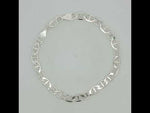 Load and play video in Gallery viewer, 925 Sterling Silver Cuban Link Bracelet Heavy Solid Chain