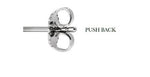 Load image into Gallery viewer, Rose Permed Knot 925 Sterling Silver Stud Earring (Rose Gold Plated)
