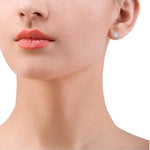 Load image into Gallery viewer, Asha Halo Pear 925 Sterling Silver Earrings
